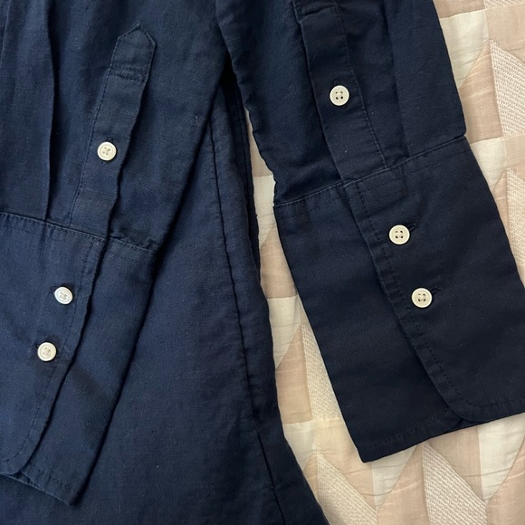 J. Crew beachware linen cotton blend beach shirt dress size XXS - Picture 15 of 15